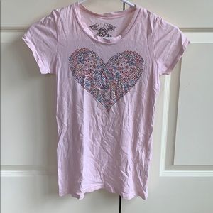 Signorelli t-shirt with heart design pink